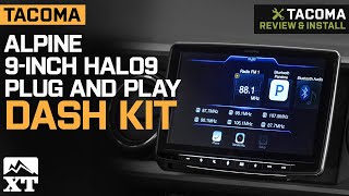2016-2021 Tacoma Alpine 9-Inch Halo9 Plug and Play Dash Kit Review & Install screenshot 3