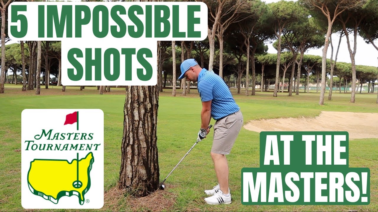 IMPOSSIBLE SHOTS AT THE MASTERS CHALLENGE!!! - YouTube