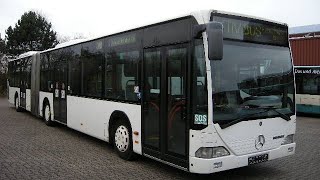 Небольшой тест на автобусе Mercedes-Benz citaro o-530G.
