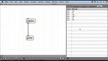 Max MSP V6 Tutorial 11 - midiin
