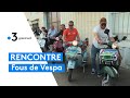 Rencontre avec des fous de vespa