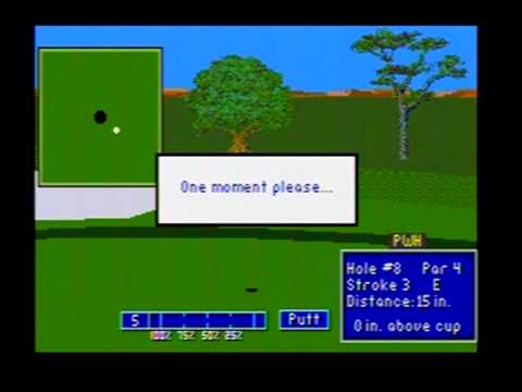 PGA European Tour Golf - Sega Genesis - Gameplay