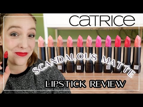 Video: Catrice 340 Berry Bradshaw Ultimate Barva Rtěnka recenze