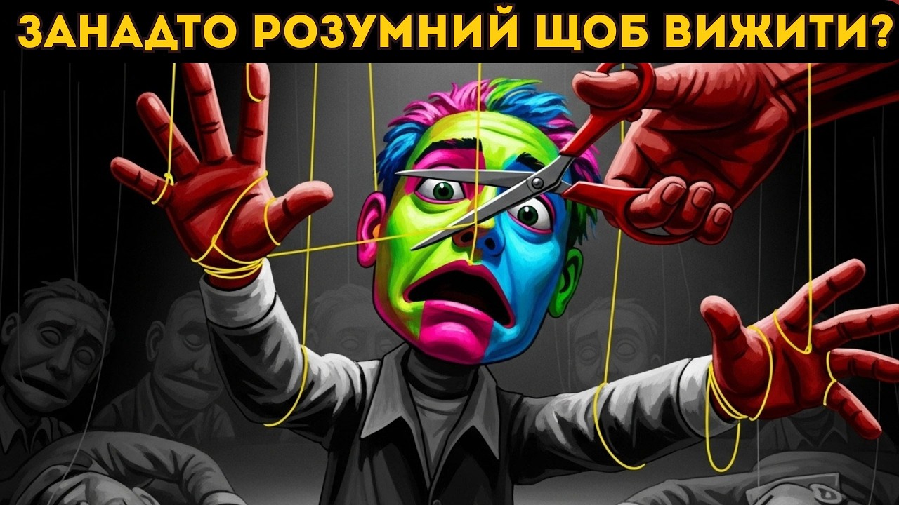 Чому бути МУДРИМ — це ПРОКЛЯТТЯ в ДУРНОМУ суспільстві. Ніцше мав рацію