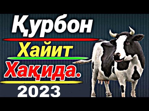 Қурбон хайит хақида Абдуллоҳ домла 2024 Qurbon hayit haqida Abdulloh domla.2024