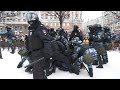 ⚡️ Избиения и пролитая кровь / Митинг 23 января 2021 в Москве