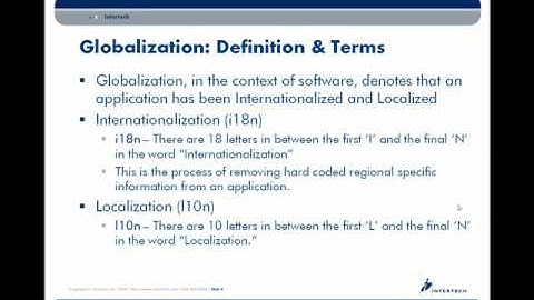 Intertech Globalizing Your Java Application Training-1