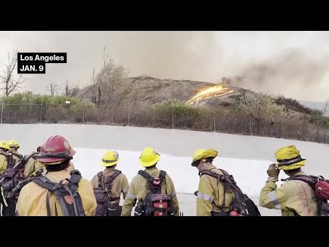 Crews Begin Containing Kenneth Fire in LA Area