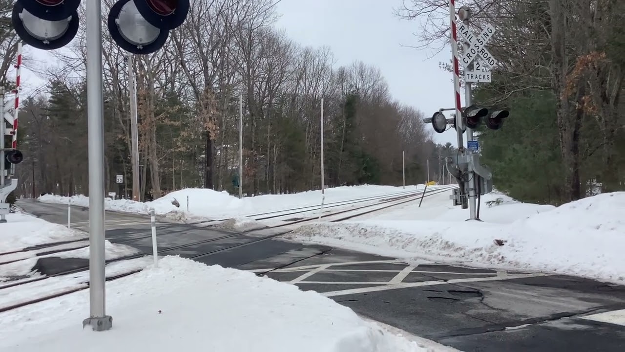 Depot Road Railroad Crossing, Boxborough, MA (West Side) Video 6