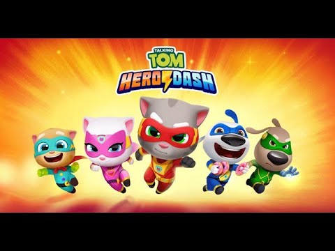 Chơi Talking Tom Hero Dash - Culytv Chơi Game Mèo Tom Chạy Lụm Vàng -  Youtube
