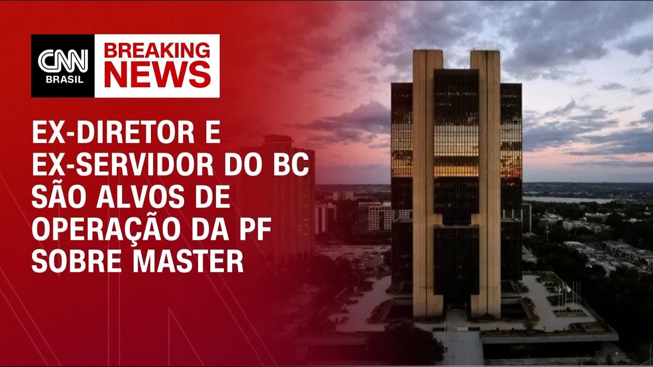 Caso Master: Ex-diretor e ex-servidor do BC são alvos de operação da PF | CNN NOVO DIA