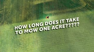 HOW LONG DOES IT TAKE TO MOW 1 ACRE? | $5,000 Mower Test