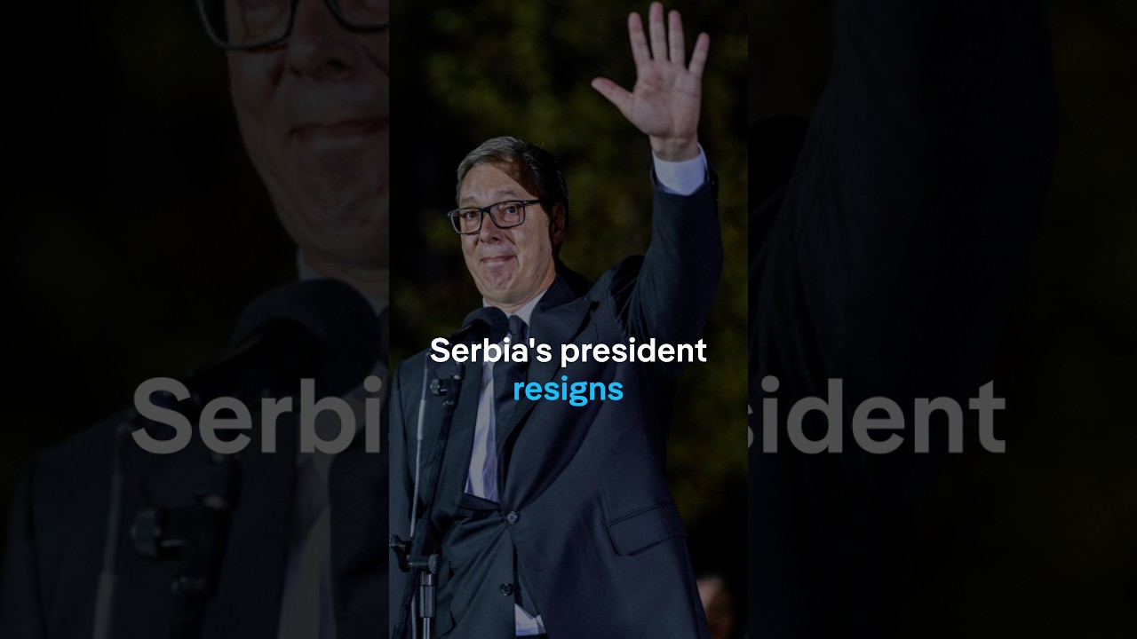 Serbia's president resigns | DW News
