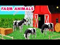 Learn Farm animals for kids | Farm Animal Names & Sounds | Animal Sounds