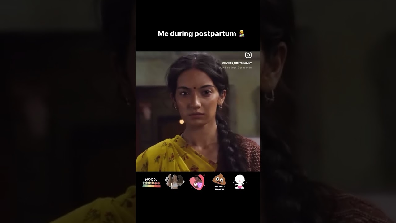 Relatable?     Postpartum blues post baby reality 🤪