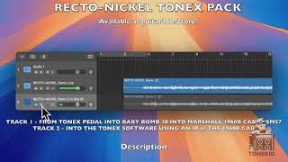 Tonex Into Real Cab vs IR — Practically Identical? | RECTO-NICKLE Capture Test