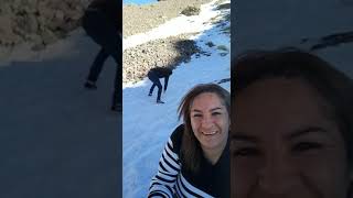 Caida Epica en la nieve ? de espalda al loro el Yeremi ? SHORT