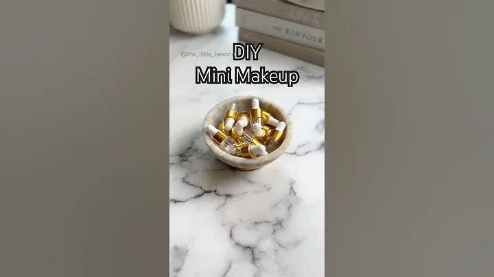 How to make your own Mini Makeup! #whatsinmybag #diyprojects #minimakeup #minibag #howtobeauty