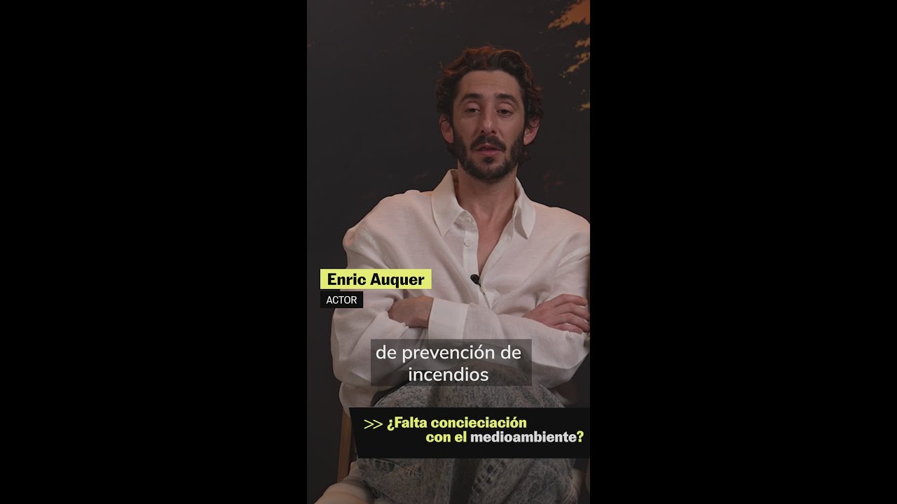 Enric Auquer y Belén Cuesta, protagonistas de ‘Cortafuego’, sobre la labor de los bomberos 