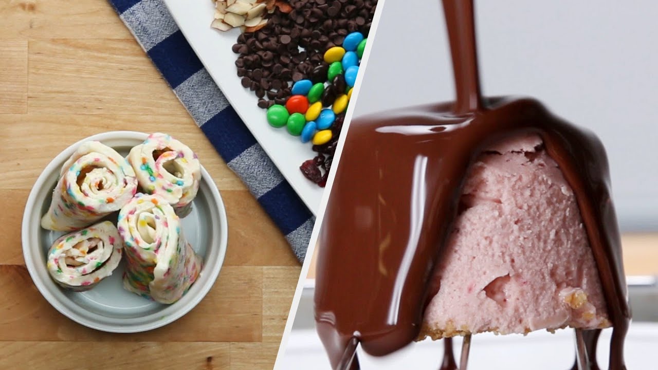 5 Creamy & Colorful Ice Cream Recipes Tasty