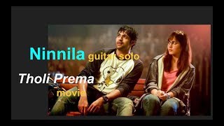Ninnila Guitar Solo Tholi Prema Songs Varun Tej, Raashi Khanna Ss Thaman