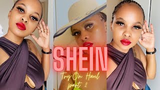SHEIN Try on Haul part 2|| Bongile Khumalo