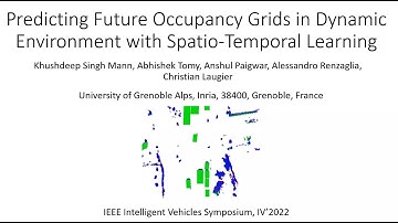 Predicting Future Occupancy Grids in Dynamic Environment with Spatio-Temporal Learning