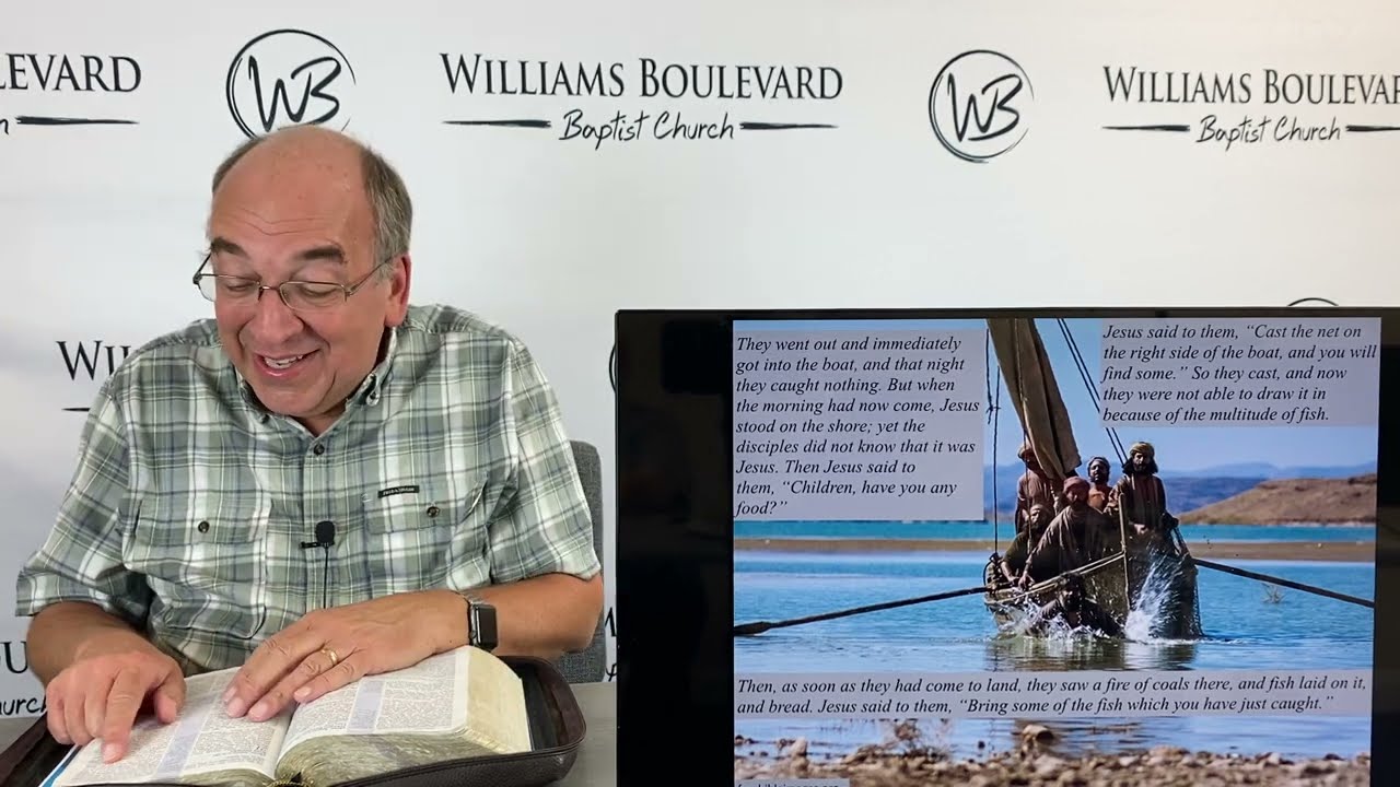 The Disciples Go Fishing