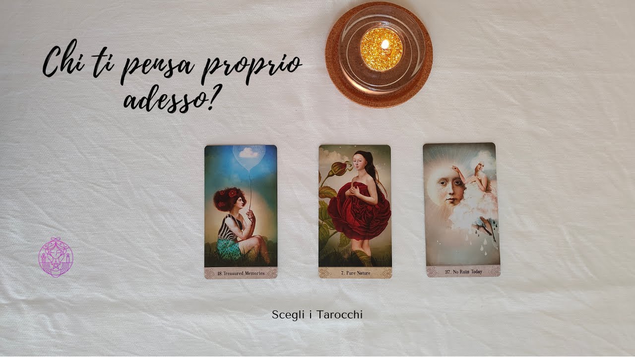 💕🧩 Chi ti pensa proprio adesso?🔮 Scegli i tarocchi