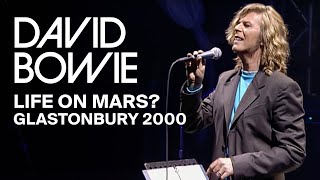 David Bowie - Life On Mars?, Live At Glastonbury (Video Clip)