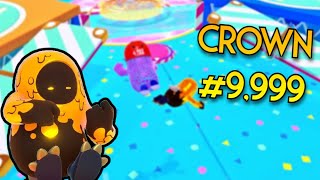 Winning my 9,999th Crown in Fall Guys