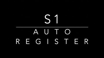 Multitec S1 - Autoregister
