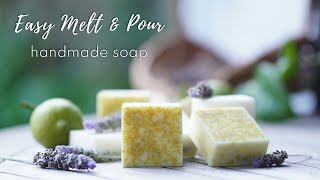 How to make handmade soap from natural ingredients | Easy melt and pour recipe | Stay home project