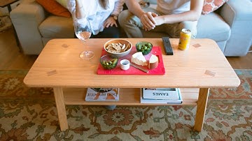 Making a Red Oak Coffee Table with Shaper Origin