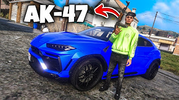 I traded my ARP for a AK47 in GTA 5 RP..