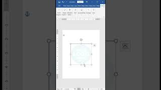 Watermark Create in Ms Word || #shorts screenshot 3