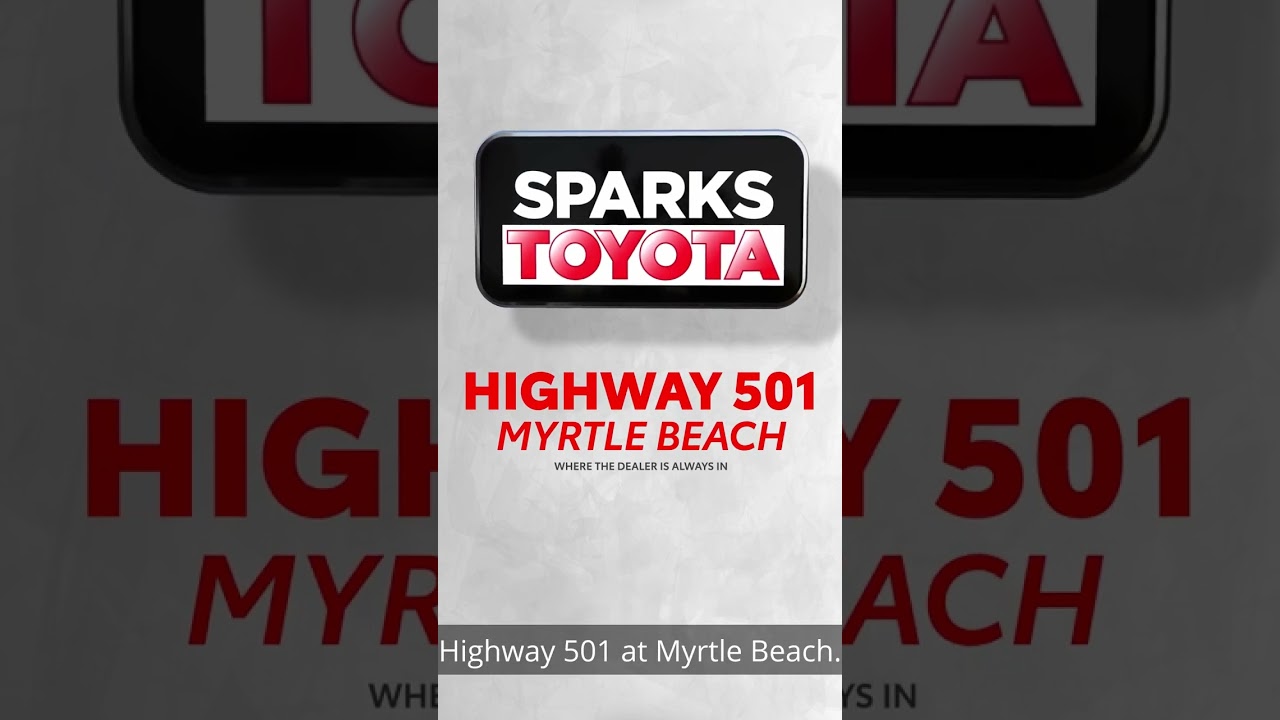 Come See Us And Save! Visit Sparks Toyota Today.