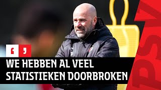 Peter Bosz over PSV - AZ: 'We moeten vooral op onszelf focussen' 💬