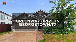 MLS House Tour: 105 Greenway Drive in Georgetown, TX - Elegant Home with Bright Interiors