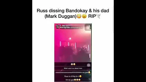 Russ dissing (OFB) BandoKay dad ( Mark Duggen)