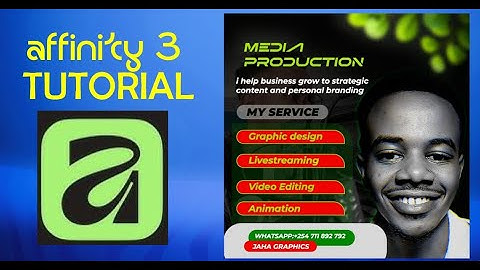 Exploring Affinity 3: The Free Adobe Killer? | Part 1 – Jaha Graphics