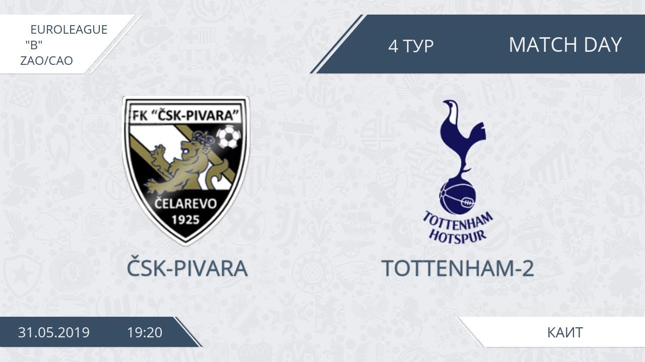 AFL19. Euroleague B. Division ZAO/CAO. Day 4. ČSK-Pivara - Tottenham-2 camera iphone 8 plus apk