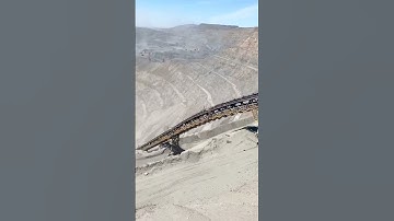 The greatest conveyor for ore transportation and processing.