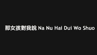 梁文音-那女孩对我说 Na Nv Hai Dui Wo Shuo (pinyin lyrics & English translation)