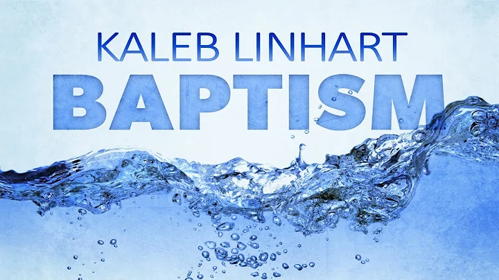 Baptism of Kaleb Linhart - July 5, 2020