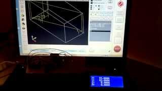 UCCNC + USB LED panel plugin + i2c LCD I.