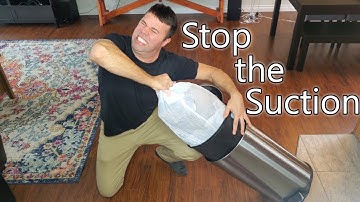 How To Easily Remove Garbage Bag (Garbage Can Hacks)