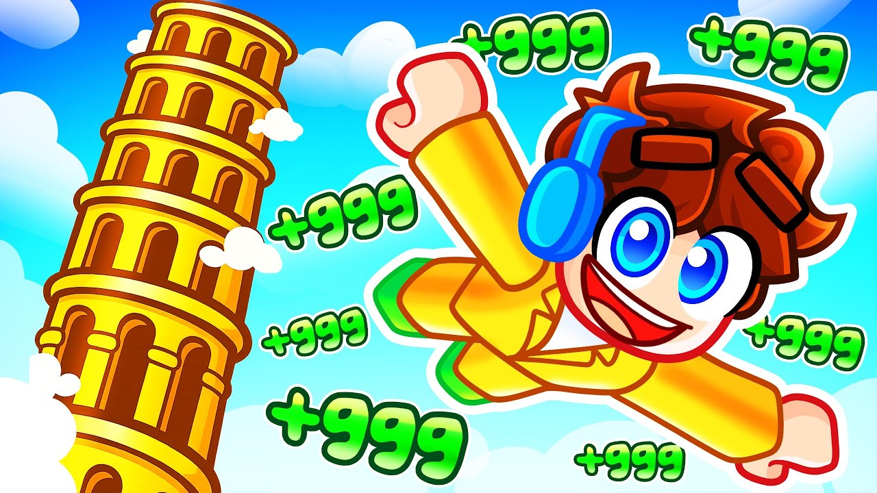 VYDĚLÁVÁM MILIARDY v Roblox Climb and Jump Tower..