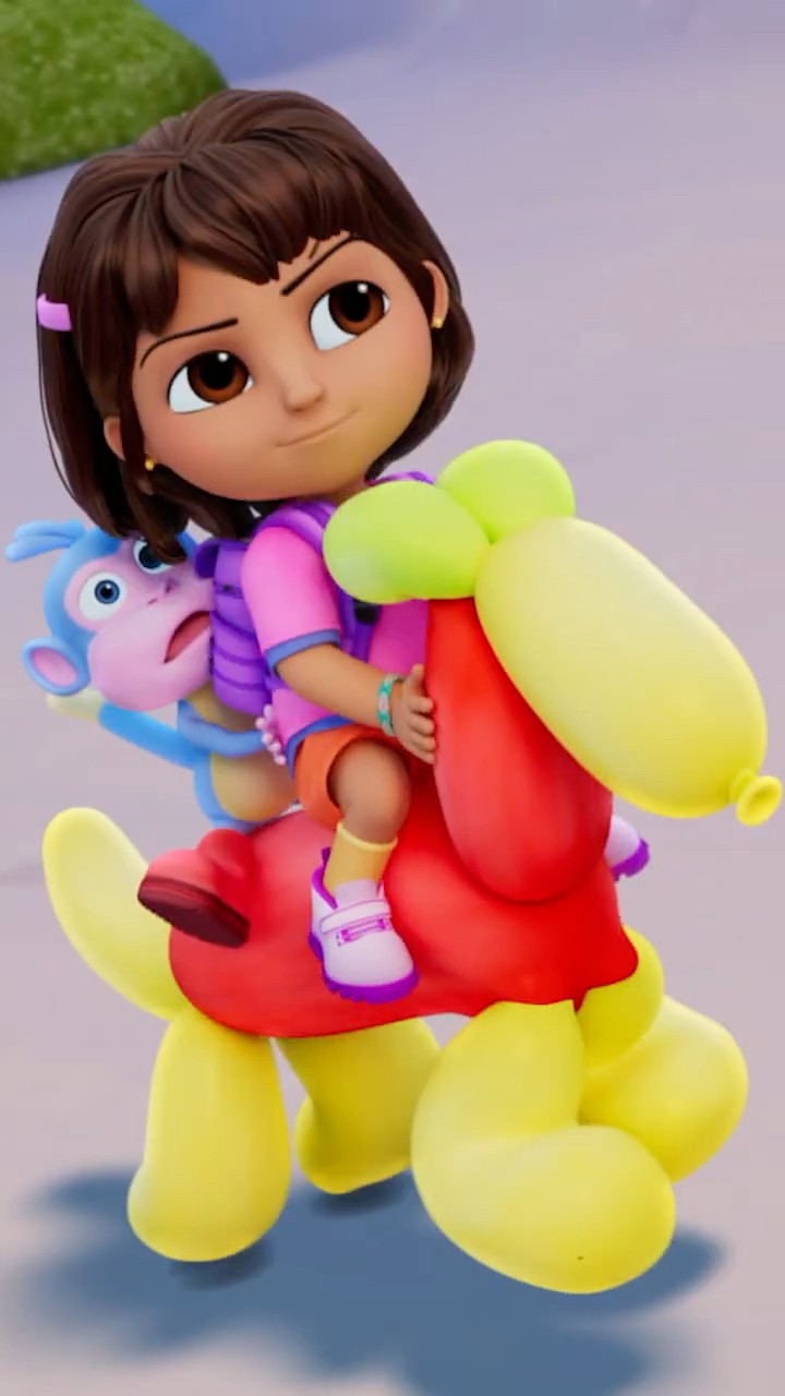 Dora jumps into action! #shorts - YouTube