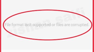 Fix Video File format isn't supported or files are corrupted problem Solve | Video Not Play Android screenshot 4